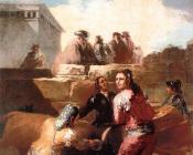 弗朗西斯科德戈雅 - Fight with a Young Bull